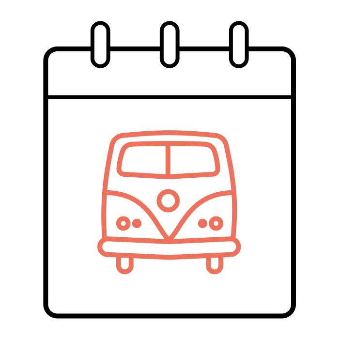 Entdecke den VW Kalender 2025 Volkswagen Käfer & Bulli Kalender