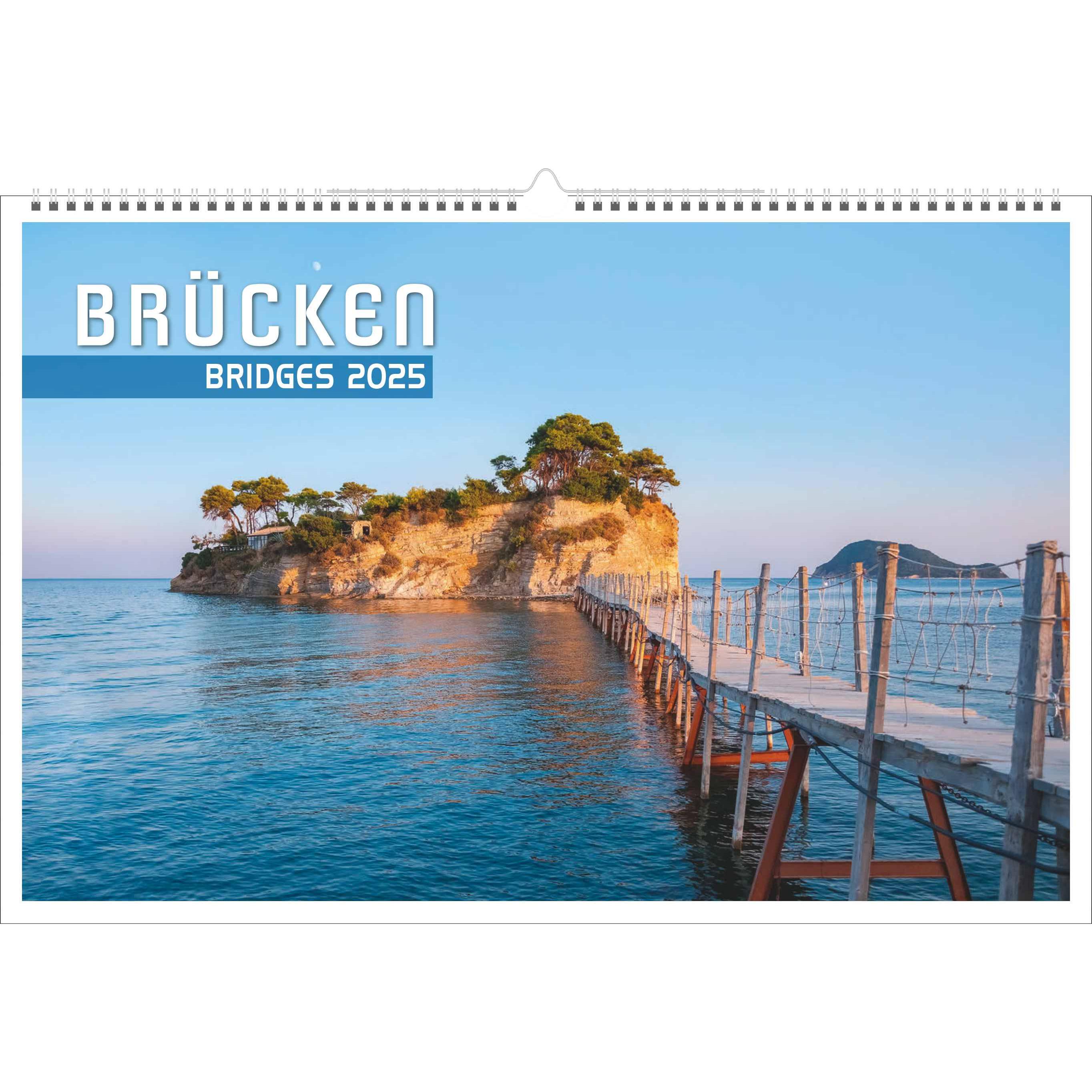 Brücken Kalender 2025 - Wandkalender 2025