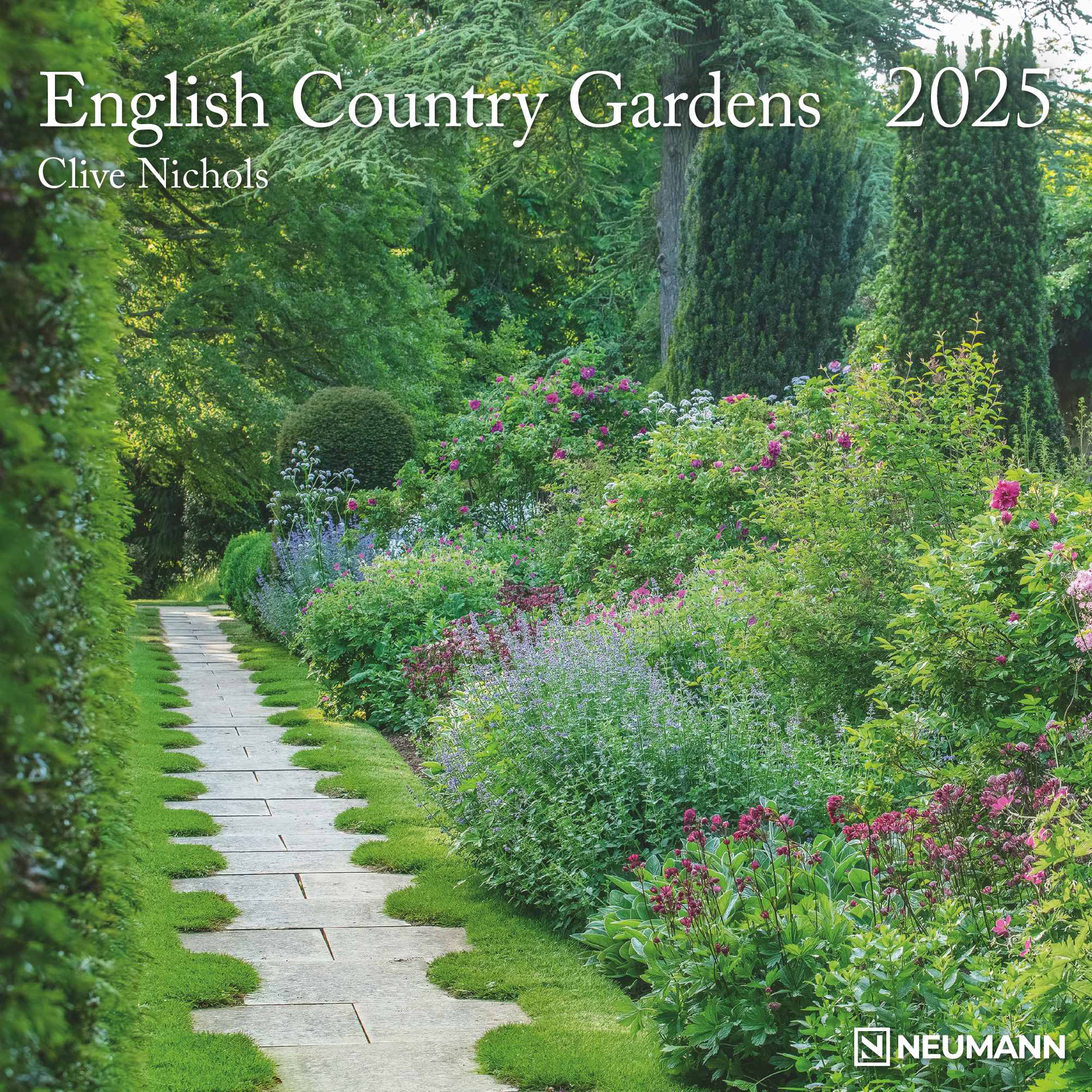 English Country Gardens 2025 Broschürenkalender 2025