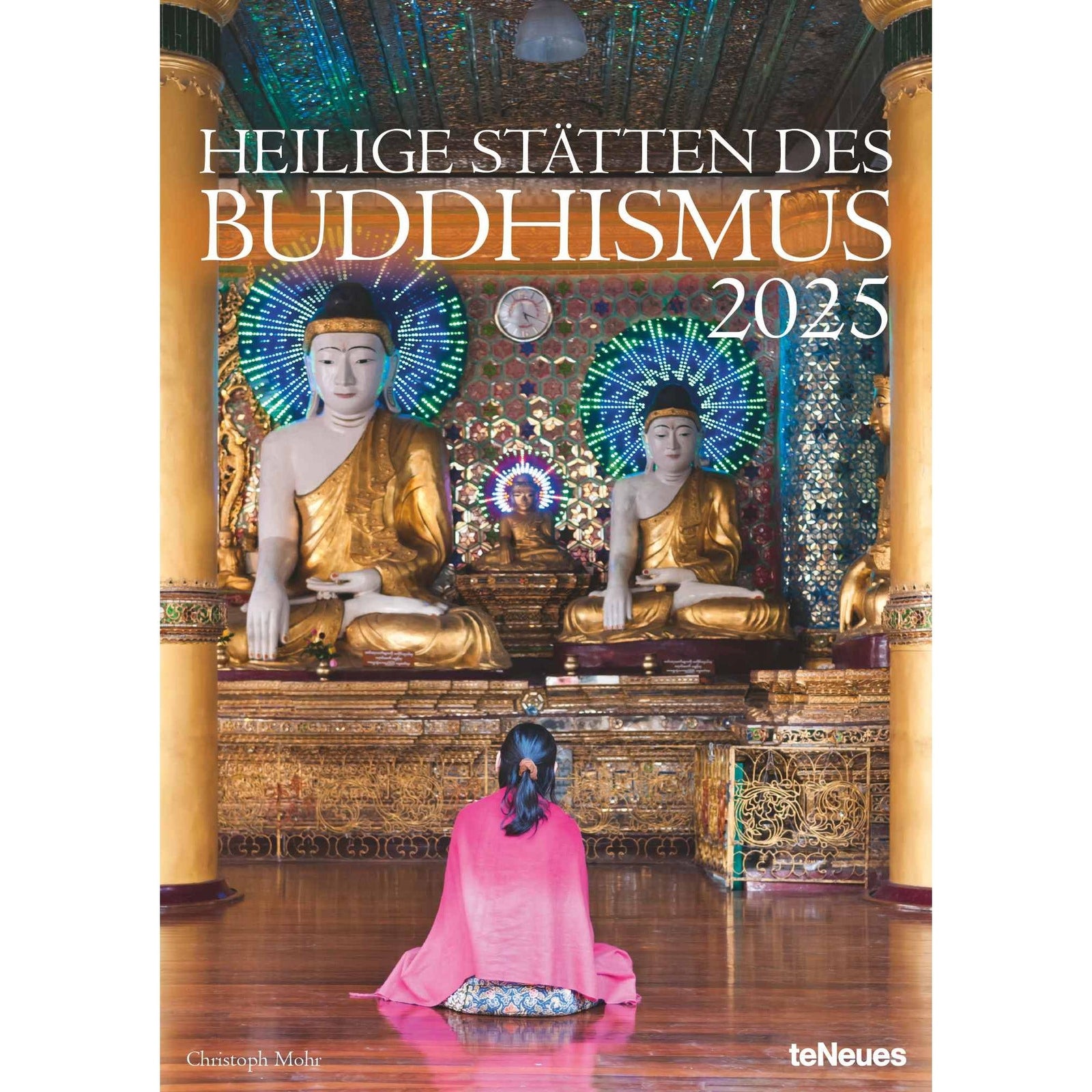 Heilige Stätten des Buddhismus Kalender 2025 29,7x42 Wandkalender 20