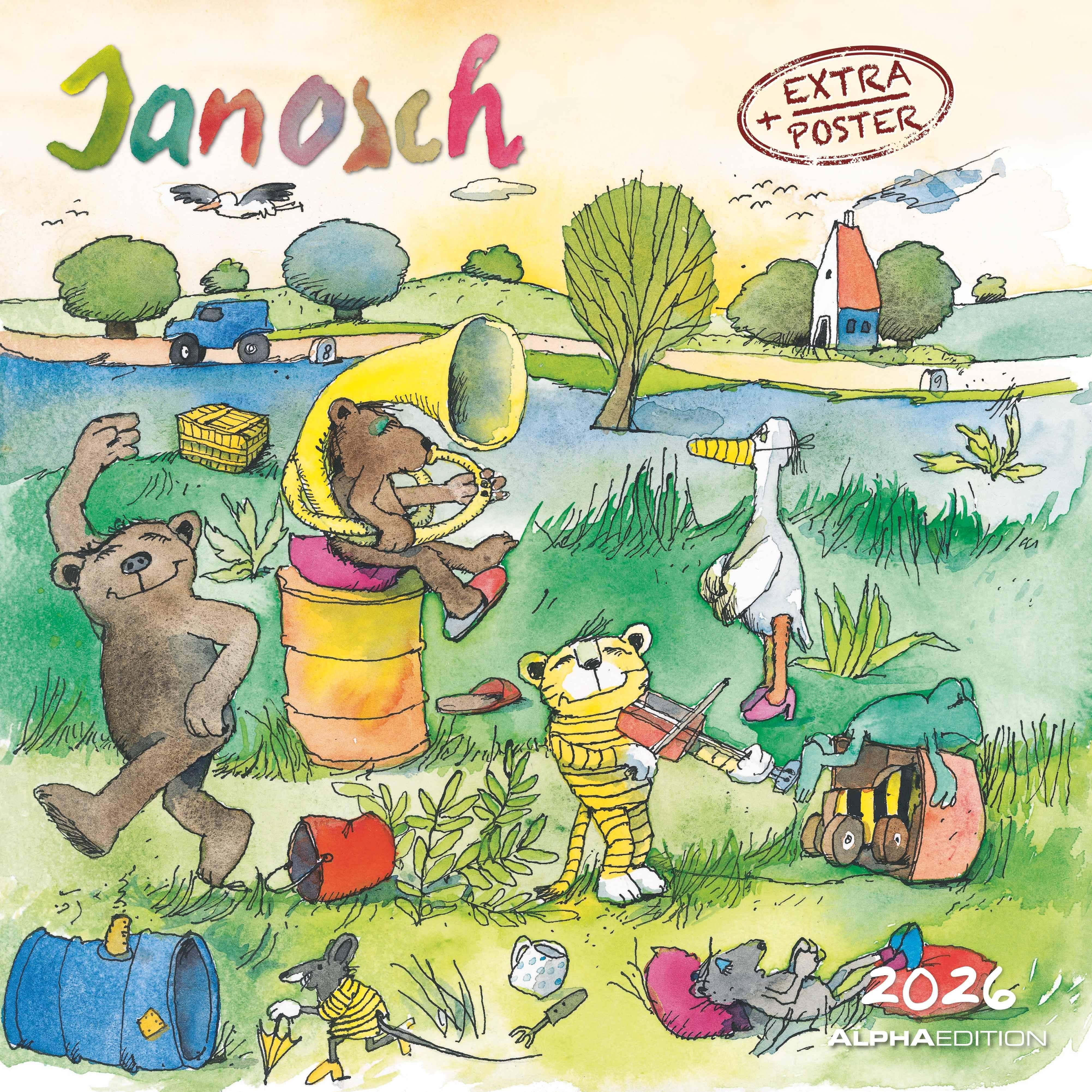 Janosch Kalender 2026 G nstig Kaufen Kalendersale de Janosch Kalender 2026 G nstig Kaufen Kalendersale de