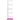 Streifenplaner Mini PINK - Kalender 2026 KFP-B2C Alpha Edition