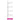Streifenplaner Mini PINK - Kalender 2026 KFP-B2C Alpha Edition