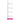 Streifenplaner Mini PINK - Kalender 2026 KFP-B2C Alpha Edition
