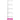 Streifenplaner Mini PINK - Kalender 2026 KFP-B2C Alpha Edition