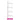 Streifenplaner Mini PINK - Kalender 2026 KFP-B2C Alpha Edition