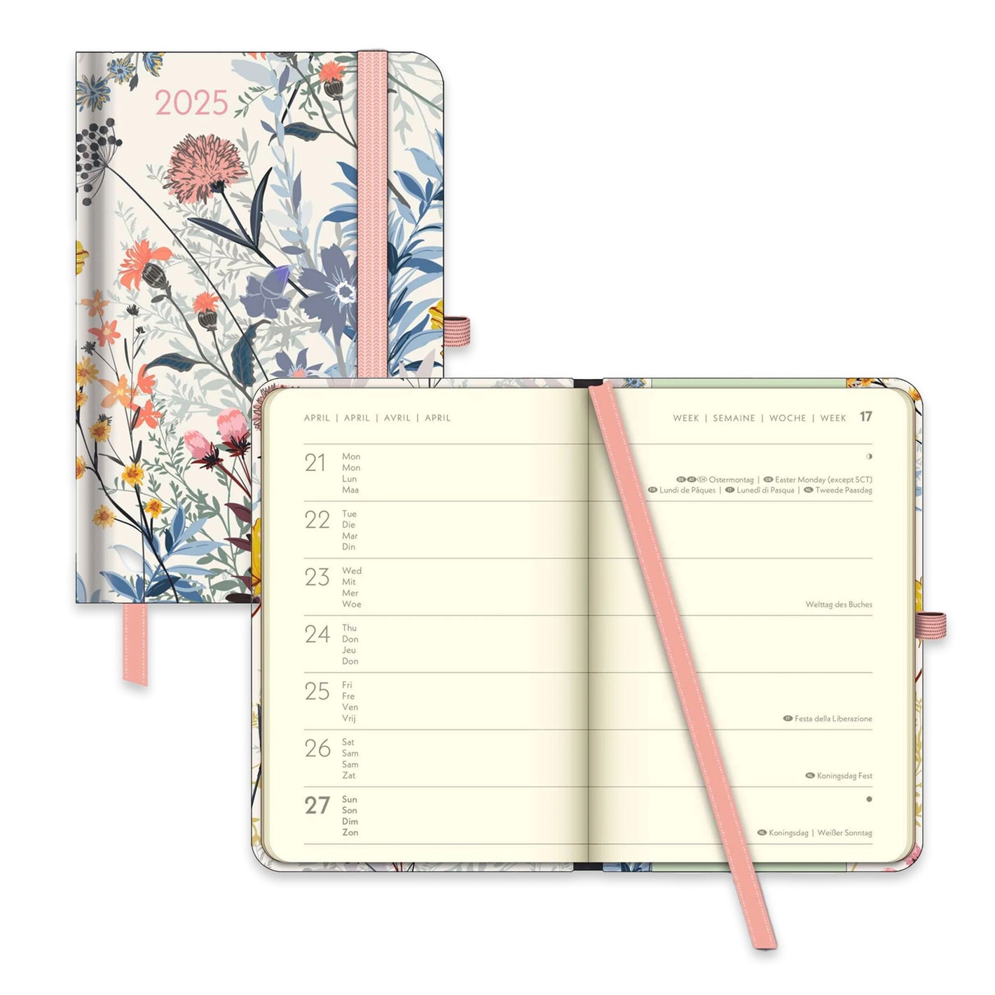 *GreenLine Diary Floral 2025