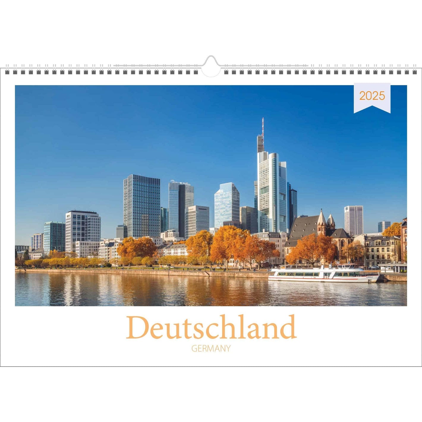 Deutschland Kalender 2025 - Wandkalender 2025