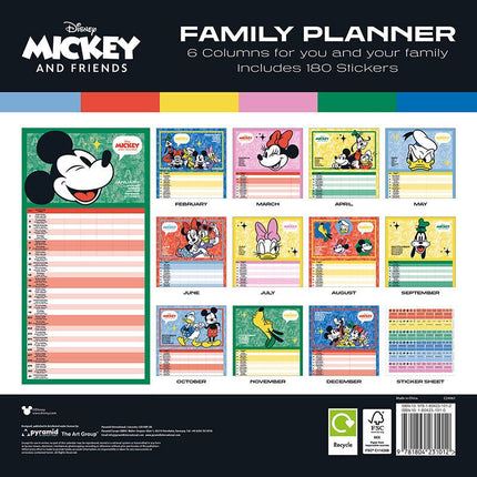 MICKY MINNIE & FRIENDS 2024 Familienplaner