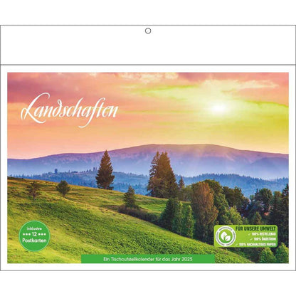 Landschaften Kalender 2025