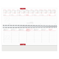 Tafellandschapskalender 2025 - 29,6 x 12,9 cm