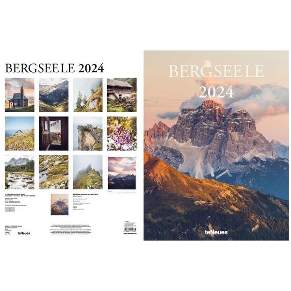 Bergseele Kalender 2024 32 x 42cm