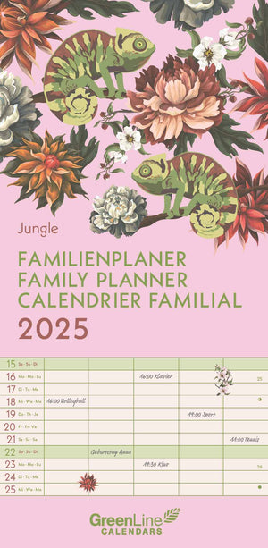 GreenLine Jungle  Familienplaner 2025