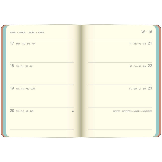 Mini Flexi Diary EarthLine BLUE SPRUCE 2024