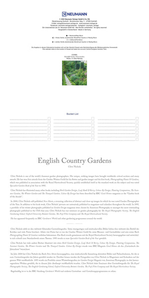 English Country Gardens 2025