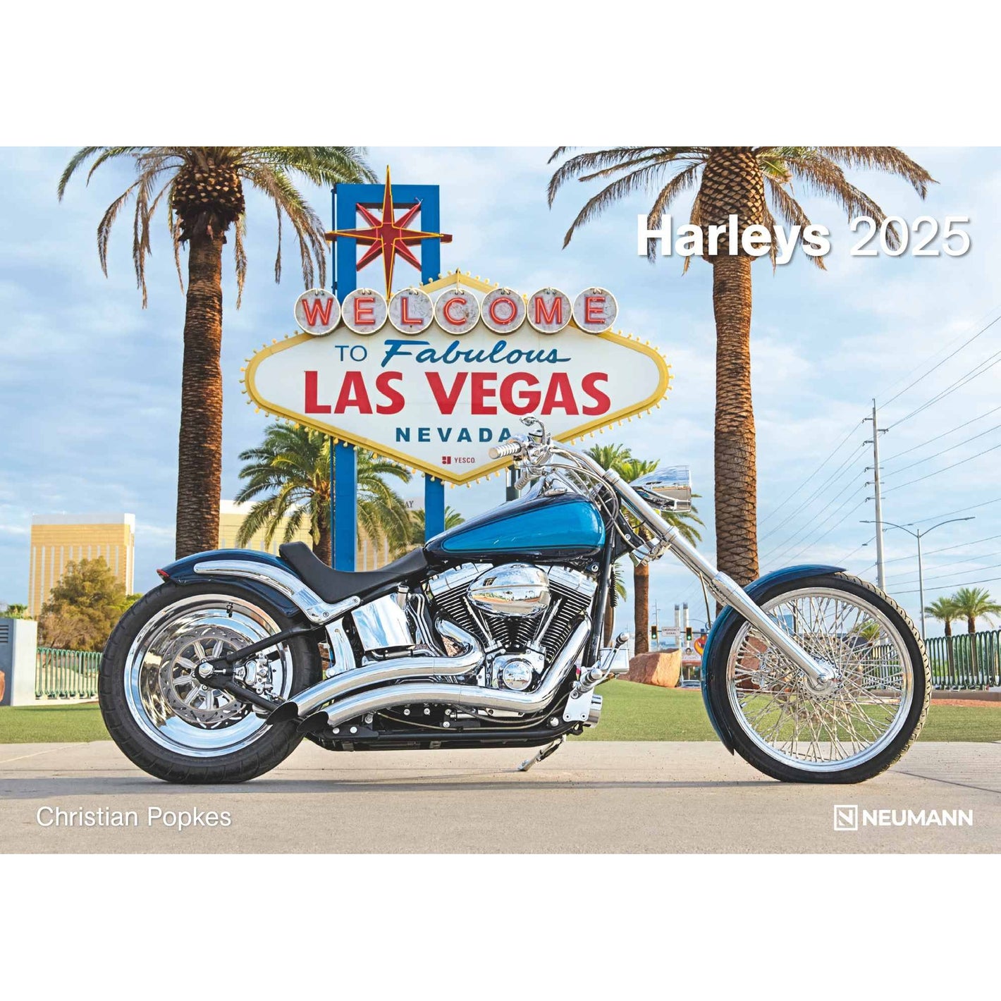 Harleys 2025 - Wandkalender 2025