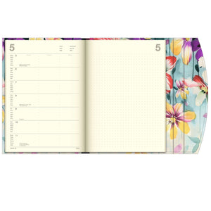 Flower Fantasy  Magneto Diary 2025 - Buchkalender 2025