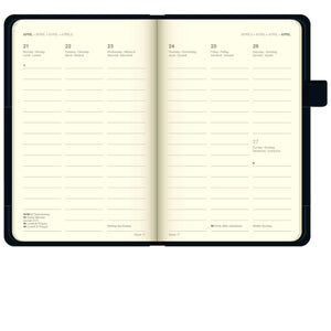 Cool Diary Black 2025 - Buchkalender 2025