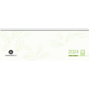 Tischquerkalender - GIGANTA XXL- 1W/2S Recycling 2024