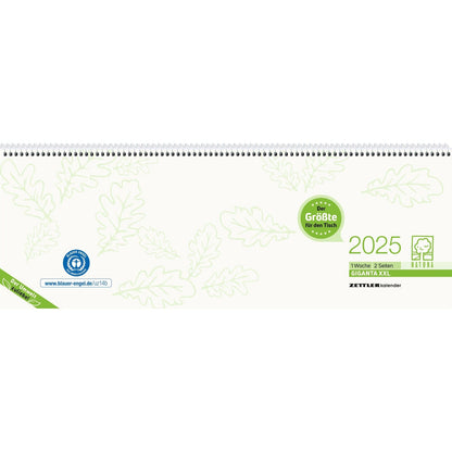 Tischquerkalender Giganta XXL Recycling 2025