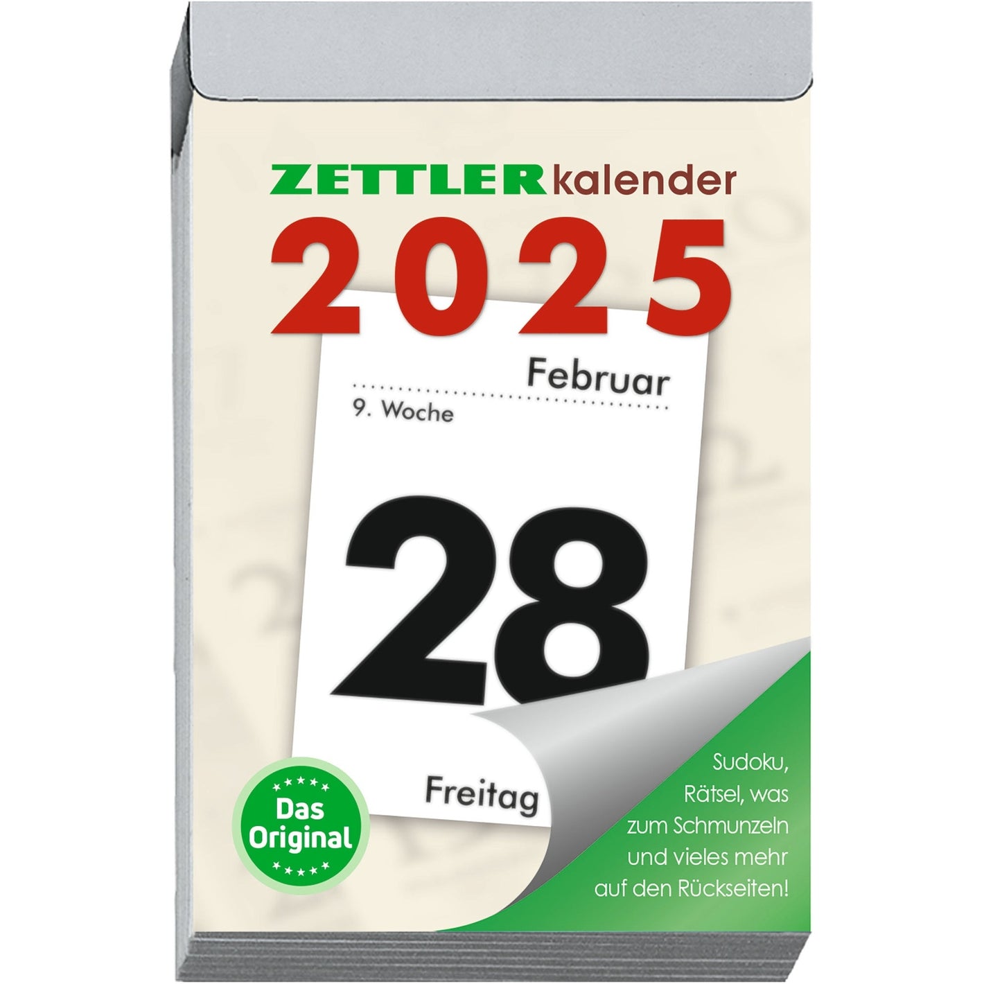 Tagesabreißkalender L 2025 - Tagesabreißkalender 2025