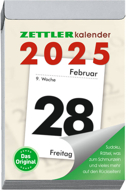 Tagesabreißkalender L 2025