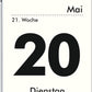 Tagesabreißkalender XL 2025