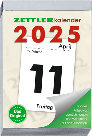 Tagesabreißkalender XXL 2025