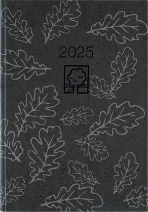 Taschenkalender anthrazit   Blauer Engel 2025