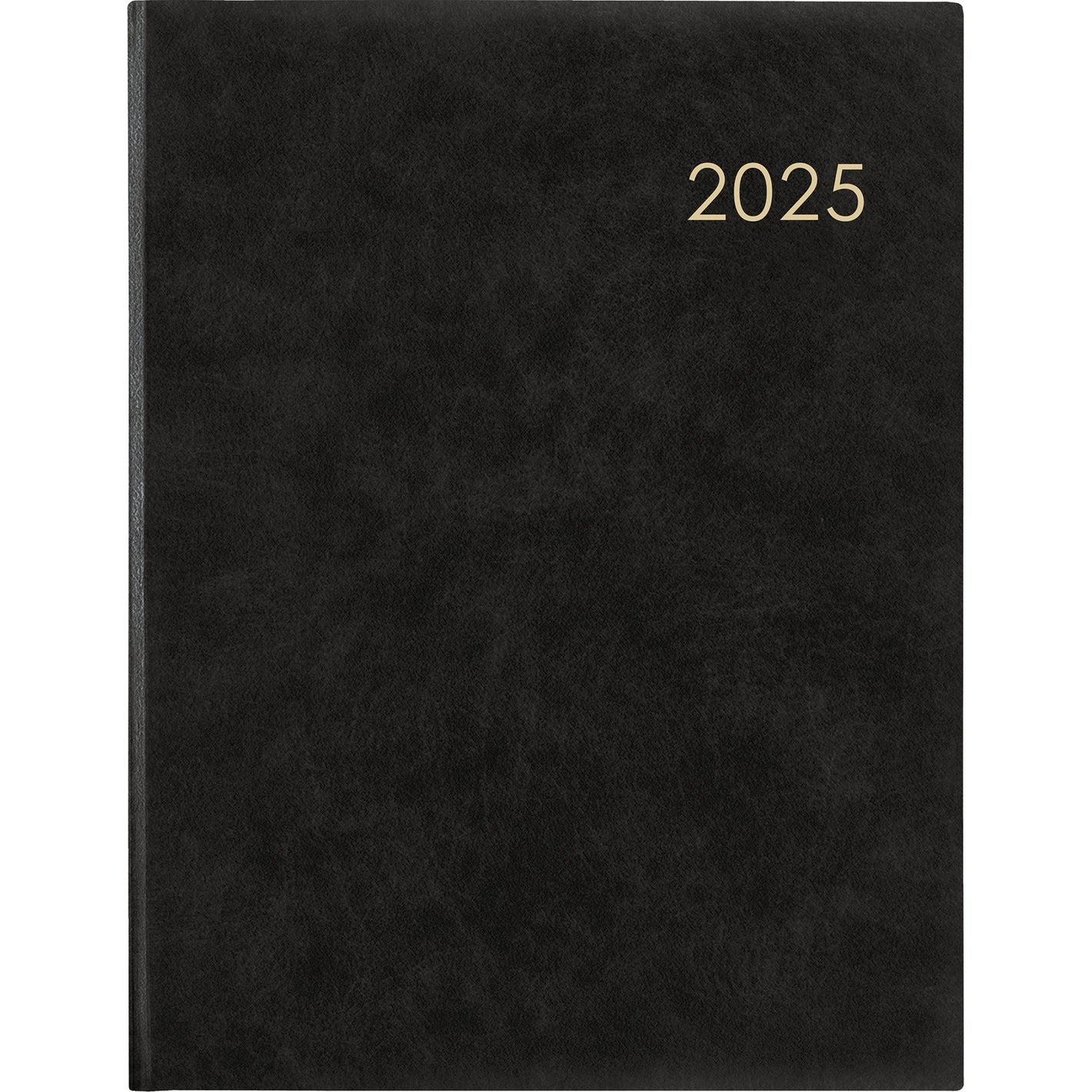 Wochenbuch anthrazit   1W/2S 2025 - Buchkalender 2025