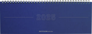Tisch-Querkalender Papyrus Blau 2025
