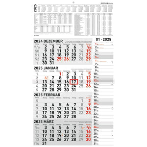 4-Monatskalender Kombi 2025