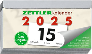 Tagesabreißkalender Q  2025