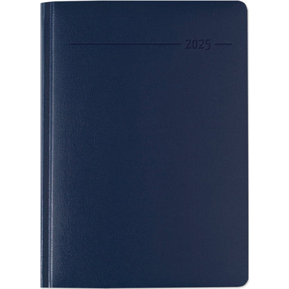 Buchkalender Balacron blau A5 416 Seiten 2025