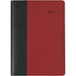 Buchkalender Premium Fire schwarz-rot A5 2025
