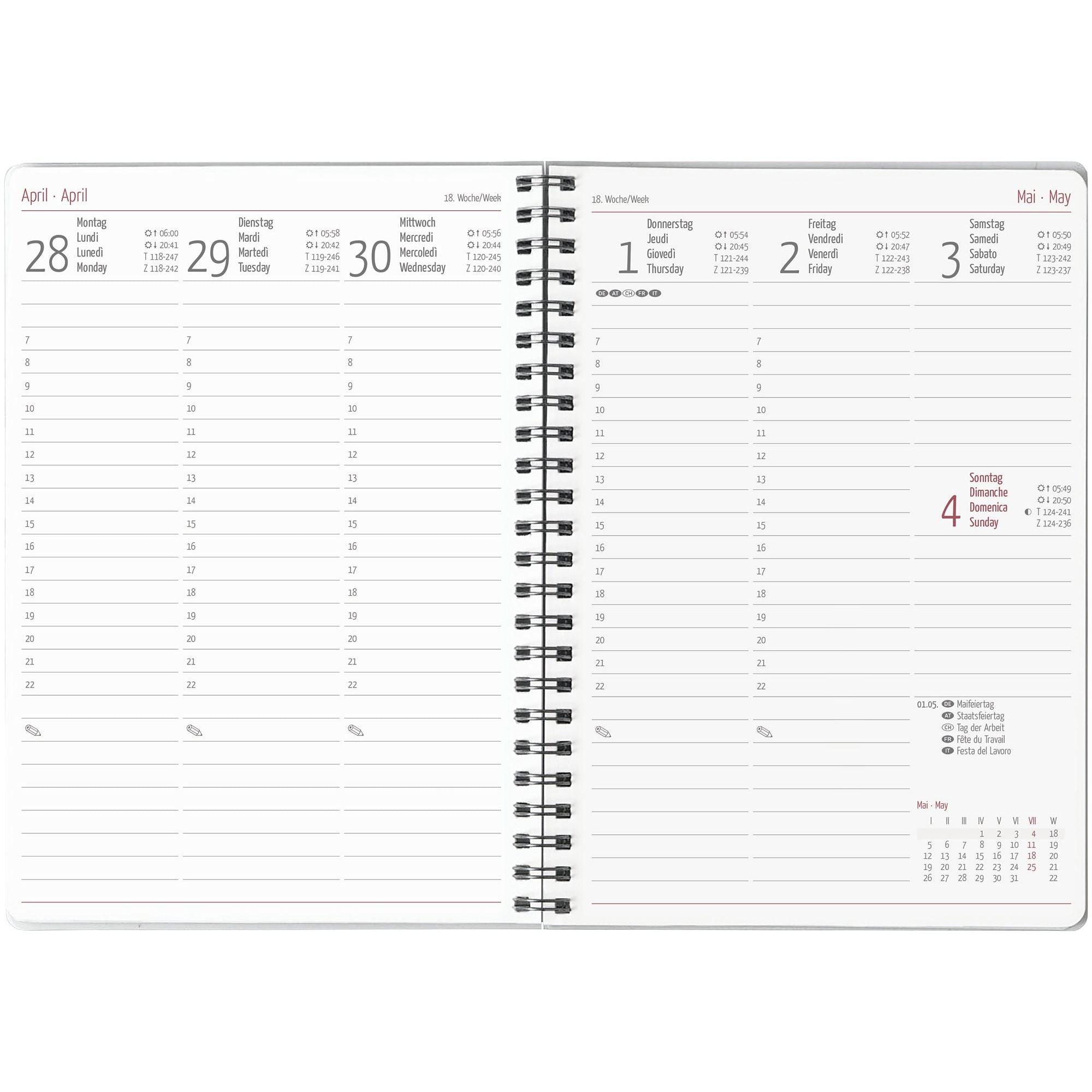 Ringbuchkalender 2025 - Dein Perfekter A5 Kalender