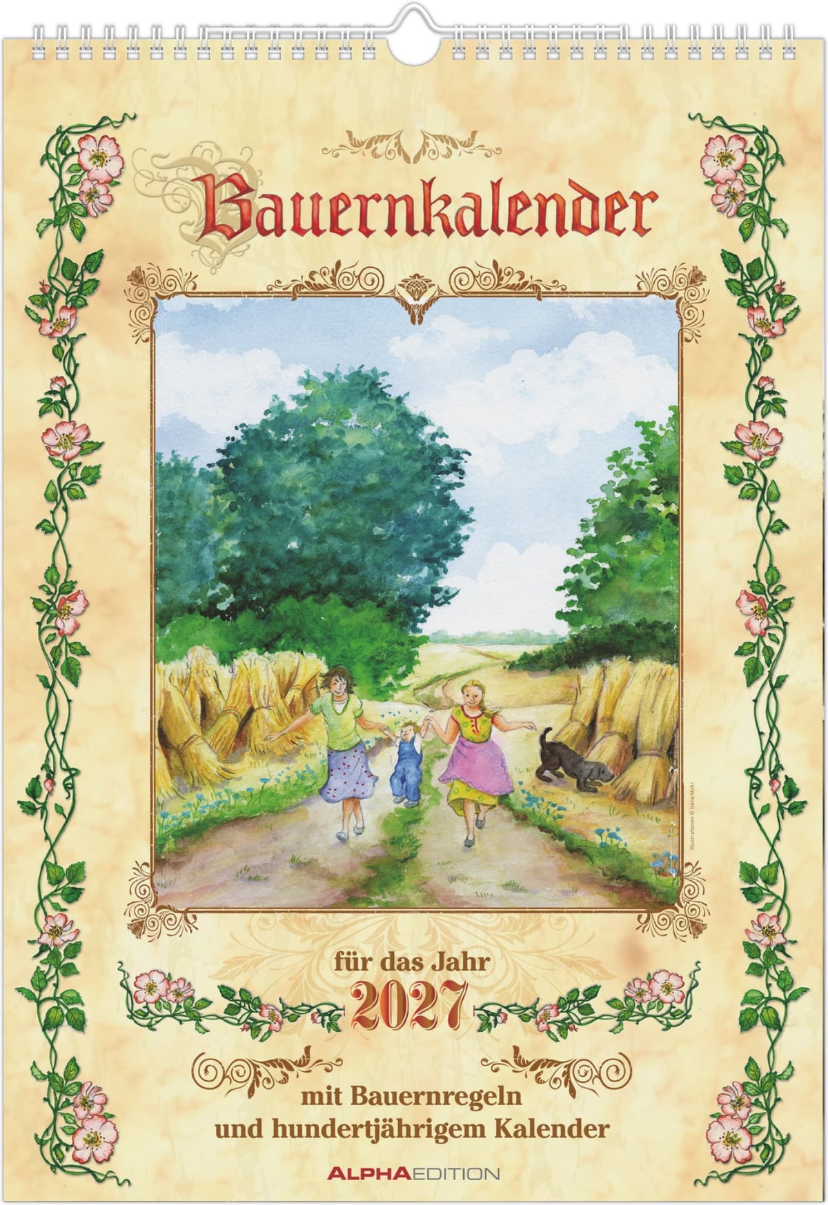 Wandkalender Bauernkalender 2027