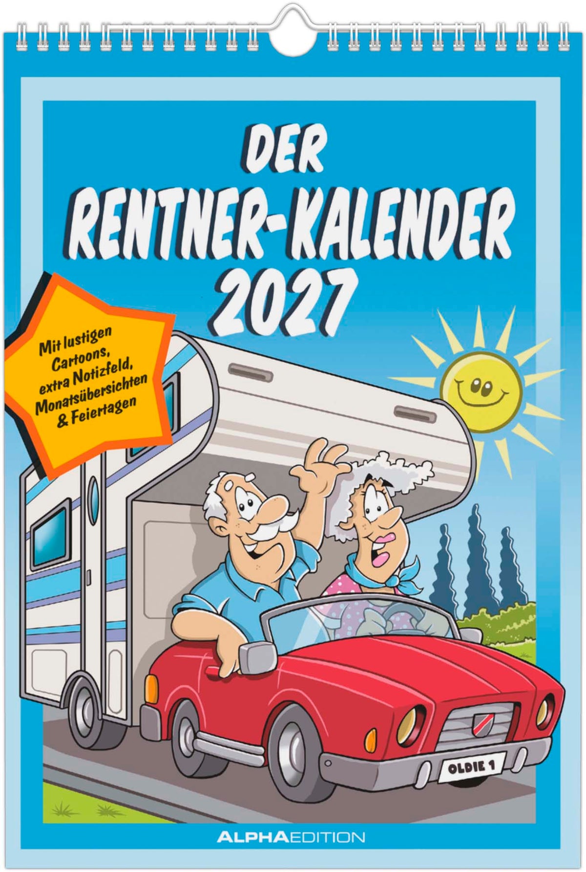Wandkalender Der Rentner-Kalender 2027