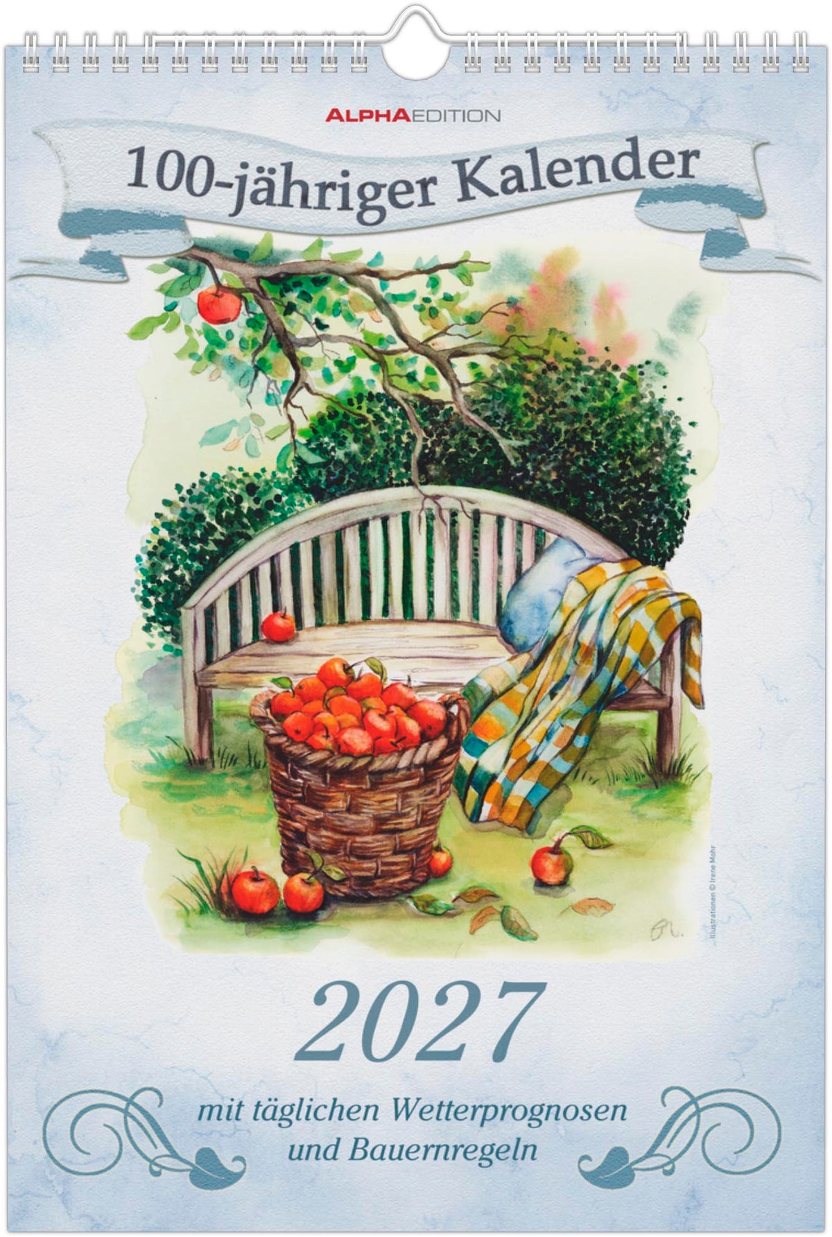 Wandkalender 100-jähriger Kalender 2027