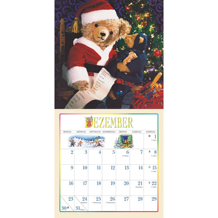 Der Teddybär Kalender 2024