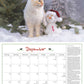 DuMonts Katzen Kalender 2025