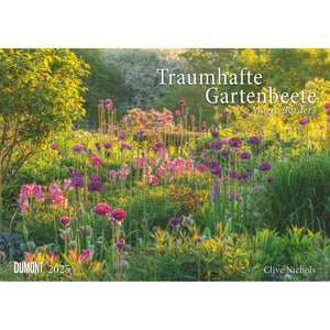 Traumhafte Gartenbeete 2025 - Wandkalender 2025