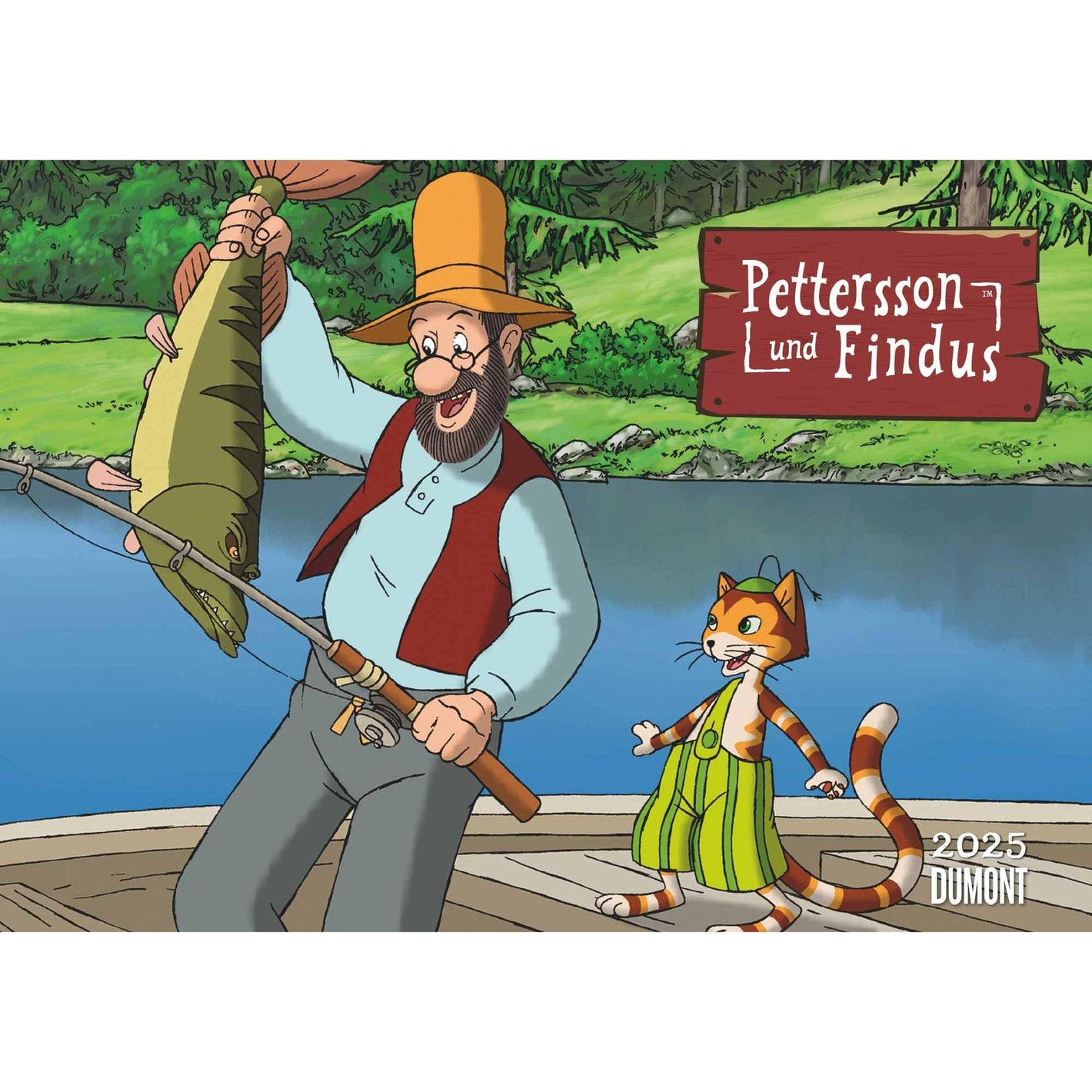 Pettersson & Findus 2025 - Wandkalender 2025