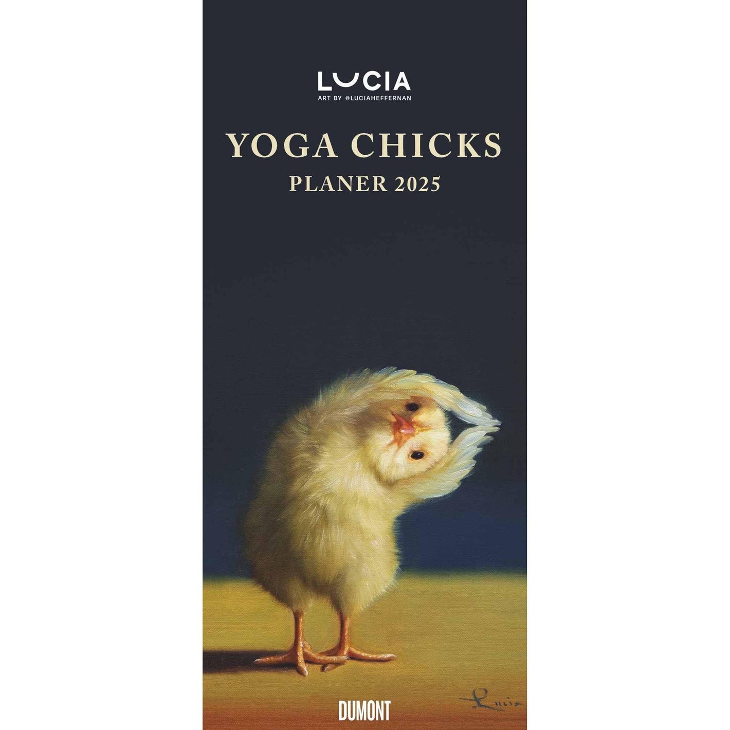 Lucia Heffernan: Yoga Chicks 2025 Planer - Streifenplaner 2025