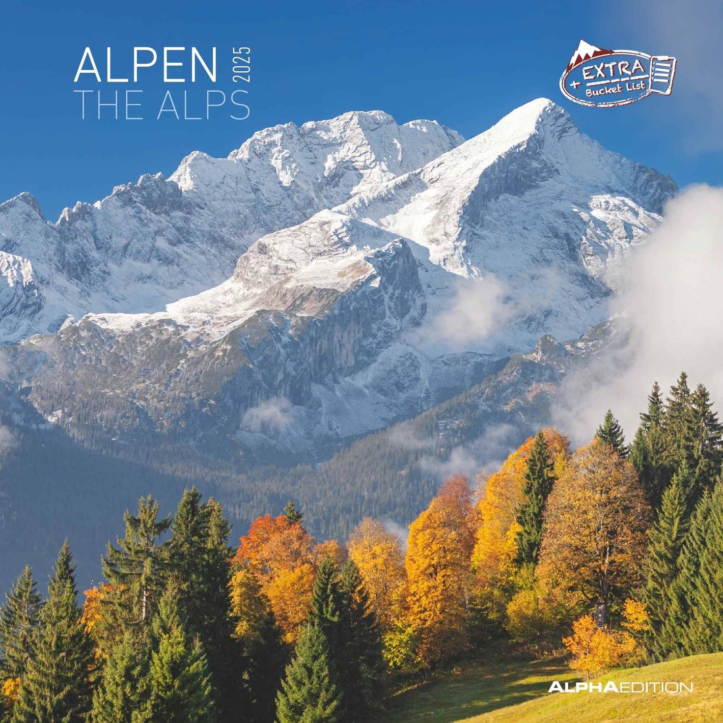 Alpen  2025 - Broschürenkalender 2025