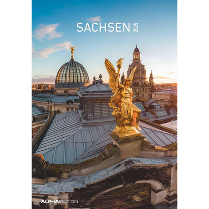 Sachsen 2025 - Wandkalender 2025