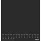 Foto-Bastelkalender schwarz 2025