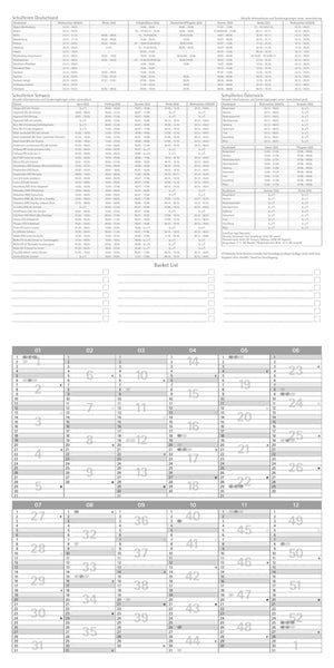 Space 2025 - Broschürenkalender 2025