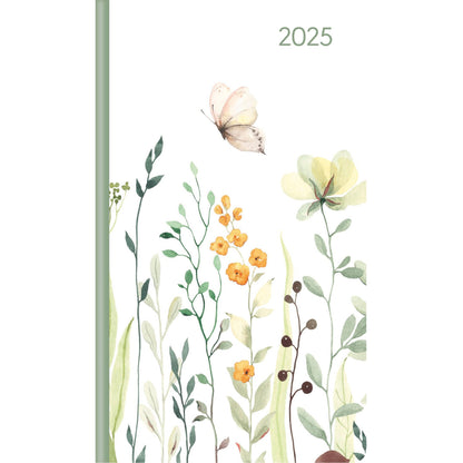 Ladytimer Slim Blue Flowers 2025