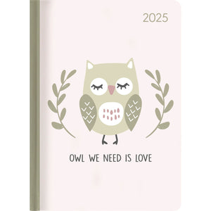 Ladytimer Lovely Owl  A6 2025